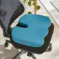   Ülőpárna, ergonómiai, LEITZ "Ergo Cosy", nyugodtkék