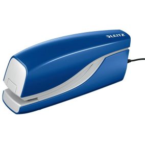 Tűzőgép, elektromos, No. 10, 10 lap, LEITZ "Nexxt 5532", kék   Tűzőgép, elektromos, No. 10, 10 lap, LEITZ "Nexxt 5532", kék