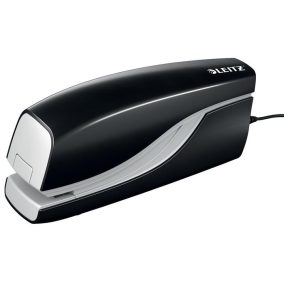 Tűzőgép, elektromos, No. 10, 10 lap, LEITZ "Nexxt 5532", fekete   Tűzőgép, elektromos, No. 10, 10 lap, LEITZ "Nexxt 5532", fekete