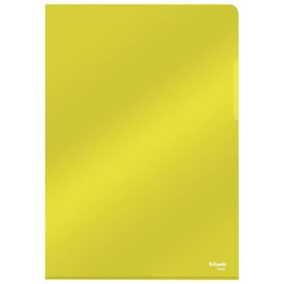 Genotherm, "L", A4, 150 mikron, víztiszta felület, ESSELTE "Luxus", sárga   Genotherm, "L", A4, 150 mikron, víztiszta felület, ESSELTE "Luxus", sárga