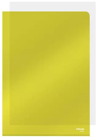 Genotherm, "L", A4, 150 mikron, víztiszta felület, ESSELTE "Luxus", sárga