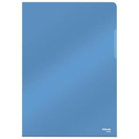 Genotherm, "L", A4, 150 mikron, víztiszta felület, ESSELTE "Luxus", kék   Genotherm, "L", A4, 150 mikron, víztiszta felület, ESSELTE "Luxus", kék