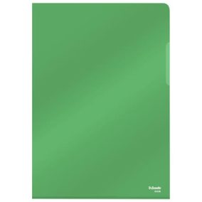   Genotherm, "L", A4, 150 mikron, víztiszta felület, ESSELTE "Luxus", zöld