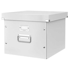   Irattároló doboz, függőmappának, LEITZ "Click&Store", fehér