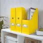   Iratpapucs, PP/karton, 95 mm, LEITZ "Click&Store", sárga