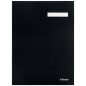 Aláírókönyv, A4, 20 részes, karton, ESSELTE, fekete