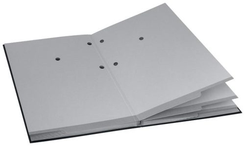 Aláírókönyv, A4, 20 részes, karton, ESSELTE, fekete