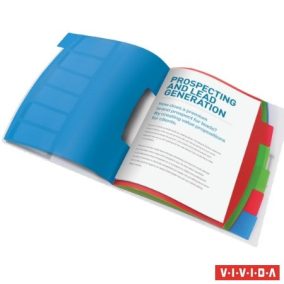 Előrendező, A4, 6 részes, műanyag, ESSELTE "Vivida", áttetsző   Előrendező, A4, 6 részes, műanyag, ESSELTE "Vivida", áttetsző