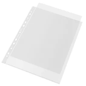   Genotherm, lefűzhető, A4 Maxi, 70 mikron, narancsos felület, ESSELTE "Recycled"