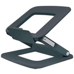 Laptop állvány, állítható, LEITZ "Ergo", szürke   Laptop állvány, állítható, LEITZ "Ergo", szürke