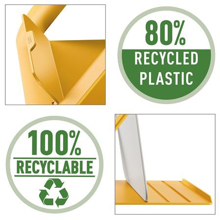 Laptop állvány, LEITZ "Ergo Cosy", melegsárga