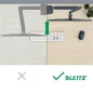   Monitortartó-kar, egy monitorhoz, LEITZ "Ergo", sötétszürke