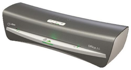 Laminálógép, A4, 80-125 mikron, LEITZ "iLam Office", ezüst