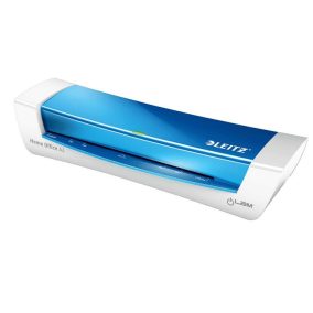 Laminálógép, A4, 80-125 mikron, LEITZ "iLam Home Office", kék   Laminálógép, A4, 80-125 mikron, LEITZ "iLam Home Office", kék