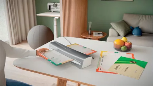 Meleglamináló fólia, 80 mikron, A4, fényes, UDT technológiával, LEITZ "iLam"
