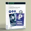 Meleglamináló fólia, 250 mikron, A4, fényes, UDT technológiával, LEITZ "iLam"