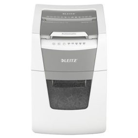 Iratmegsemmisítő, konfetti, 100 lap, LEITZ "IQ AutoFeed SmallOffice 100 P4 Pro"   Iratmegsemmisítő, konfetti, 100 lap, LEITZ "IQ AutoFeed SmallOffice 100 P4 Pro"