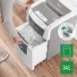   Iratmegsemmisítő, konfetti, 100 lap, LEITZ "IQ AutoFeed SmallOffice 100 P4 Pro"