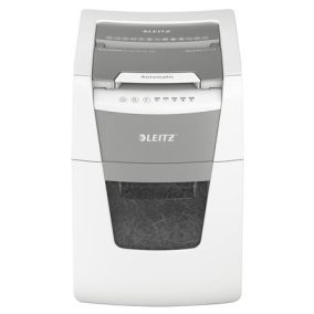 Iratmegsemmisítő, mikrokonfetti, 100 lap, LEITZ "IQ AutoFeed SmallOffice 100 P5 Pro"   Iratmegsemmisítő, mikrokonfetti, 100 lap, LEITZ "IQ AutoFeed SmallOffice 100 P5 Pro"