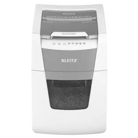   Iratmegsemmisítő, mikrokonfetti, 100 lap, LEITZ "IQ AutoFeed SmallOffice 100 P5 Pro"