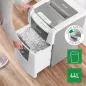   Iratmegsemmisítő, mikrokonfetti, 150 lap, LEITZ "IQ AutoFeed Office 150 P5 Pro"