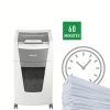Iratmegsemmisítő, konfetti, 300 lap, LEITZ "IQ AutoFeed Office 300 P4 Pro"