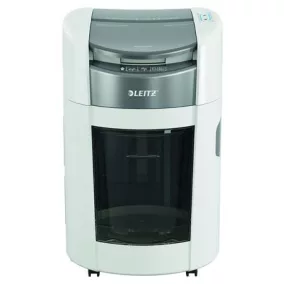   Iratmegsemmisítő, mikrokonfetti, 200 lap, LEITZ "IQ OptiMax Autofeed Small Office 200 P5"