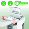 Iratmegsemmisítő, mikrokonfetti, 300 lap, LEITZ "IQ OptiMax Autofeed Office 300 P5"