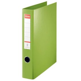 Gyűrűs könyv, 4 gyűrű, D alakú, 60 mm, A4 maxi, PP, ESSELTE "Jumbo Vivida", zöld   Gyűrűs könyv, 4 gyűrű, D alakú, 60 mm, A4 maxi, PP, ESSELTE "Jumbo Vivida", zöld