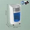 Iratmegsemmisítő, mikrokonfetti, 6 lap, LEITZ "IQ OptiMax Home Office 225 P5"