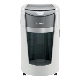 Iratmegsemmisítő, mikrokonfetti, 10 lap, LEITZ "IQ OptiMax Office 550 P5"   Iratmegsemmisítő, mikrokonfetti, 10 lap, LEITZ "IQ OptiMax Office 550 P5"