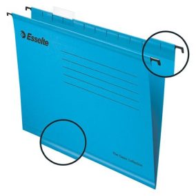 Függőmappa, újrahasznosított karton, A4, ESSELTE "Classic", kék   Függőmappa, újrahasznosított karton, A4, ESSELTE "Classic", kék