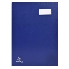 Aláírókönyv, A4, 18 részes, karton, EXACOMPTA, kék Aláírókönyv, A4, 18 részes, karton, EXACOMPTA, kék
