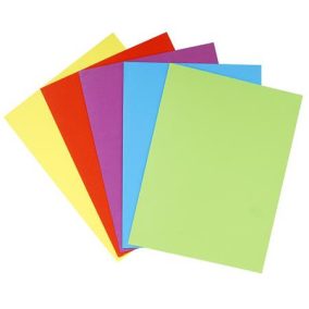   Irattároló mappa, 2 zsebes, A4, 25 db, EXACOMPTA "Rock's", 5 különböző szín