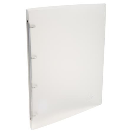 Gyűrűs könyv, 4 gyűrű, 20 mm, A4, PP, EXACOMPTA "Chromaline", vegyes színek