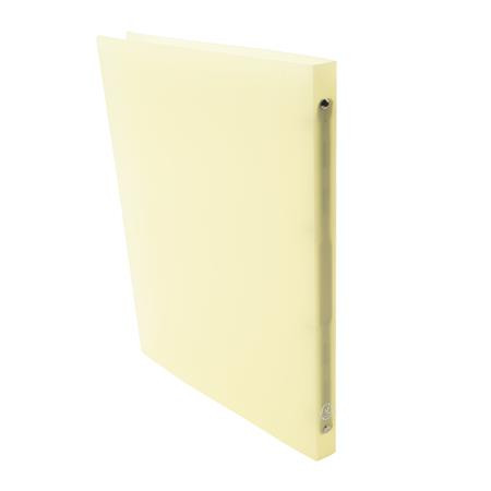 Gyűrűs könyv, 4 gyűrű, 20 mm, A4, PP, EXACOMPTA "Chromaline", vegyes pasztell színek