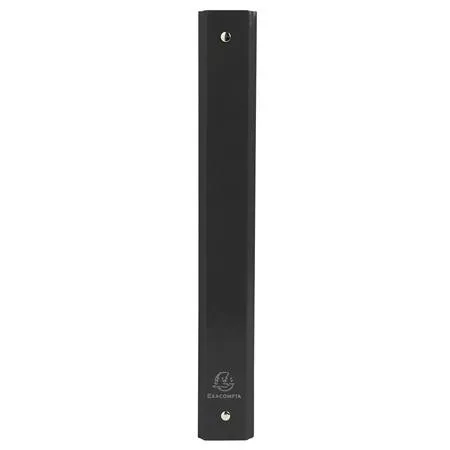 Gyűrűs könyv, 4 gyűrű, 40 mm, A4, karton, EXACOMPTA "Iderama", fekete