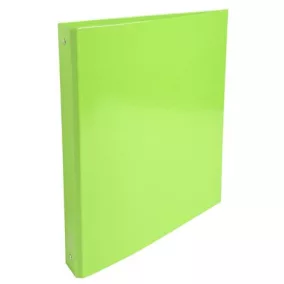   Gyűrűs könyv, 4 gyűrű, 40 mm, A4, karton, EXACOMPTA "Iderama", lime