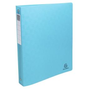   Gyűrűs könyv, 4 gyűrű, 40 mm, A4+, PP, EXACOMPTA "Pop'Nco", vegyes színek