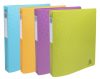 Gyűrűs könyv, 4 gyűrű, 40 mm, A4+, PP, EXACOMPTA "Pop'Nco", vegyes színek