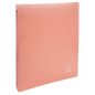   Gyűrűs könyv, 4 gyűrű, 40 mm, A4, PP, EXACOMPTA, vegyes pasztell színek
