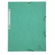 Gumis mappa, prespán, A4, EXACOMPTA, zöld
