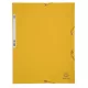 Gumis mappa, prespán, A4, EXACOMPTA, sárga