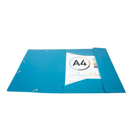 Gumis mappa, PP, A4, EXACOMPTA "Opak", zöld