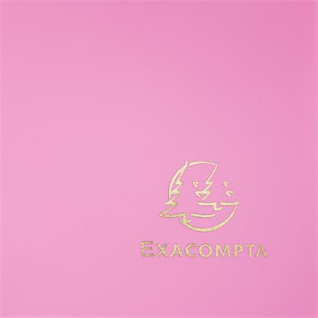 Gumis mappa, PP, A4, EXACOMPTA "Opak", fukszia