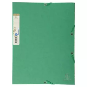   Gumis mappa, karton, A4, EXACOMPTA "Forever®", zöld