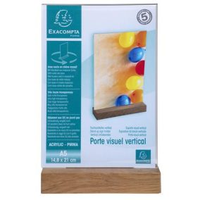 Laptartó, álló, A5, EXACOMPTA, áttetsző Laptartó, álló, A5, EXACOMPTA, áttetsző