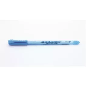   Zseléstoll, 0,25 mm, kupakos, törölhető, FLEXOFFICE "FlexCorrect", kék