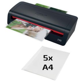 Laminálógép, A4, 75-125 mikron, GBC "240 Home Office"   Laminálógép, A4, 75-125 mikron, GBC "240 Home Office"