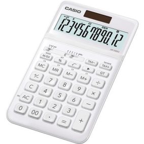 Számológép, asztali, 12 számjegy, CASIO "JW 200SC", fehér   Számológép, asztali, 12 számjegy, CASIO "JW 200SC", fehér